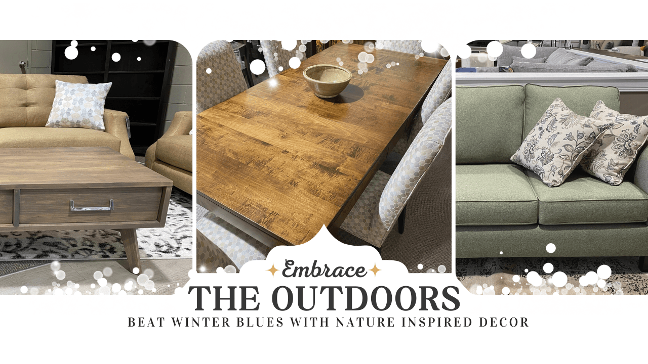 Nature-Inspired Furniture and Decor 