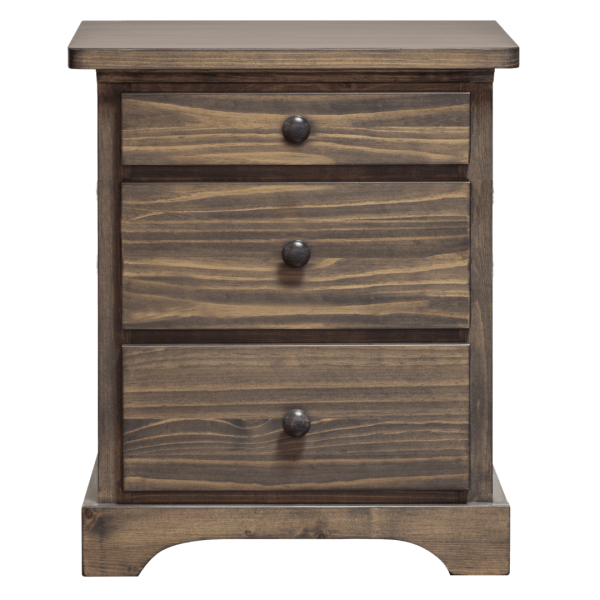 The Polo 2 1/2 drawer Nightstand by Mako Wood is an elegant piece that will make a beautiful addition to any home décor.