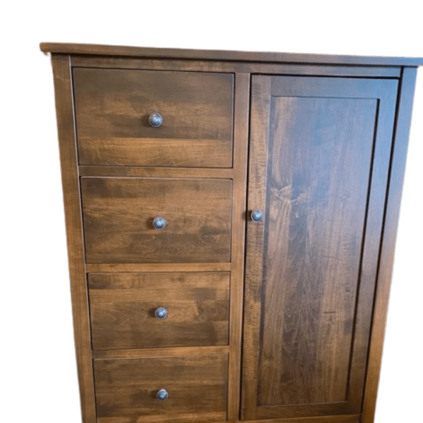 5 drawer Louis Rustique gentleman's chest by Vokes
