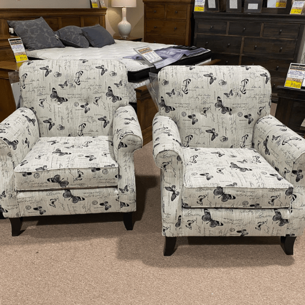 Superstyle 73 Accent Chair in Butterfly Onyxo