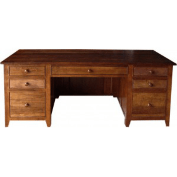 A Series Double Ped Desk