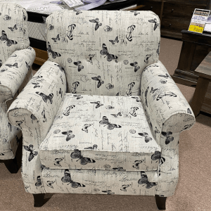Superstyle 73 Accent Chair in Butterfly Onyxo