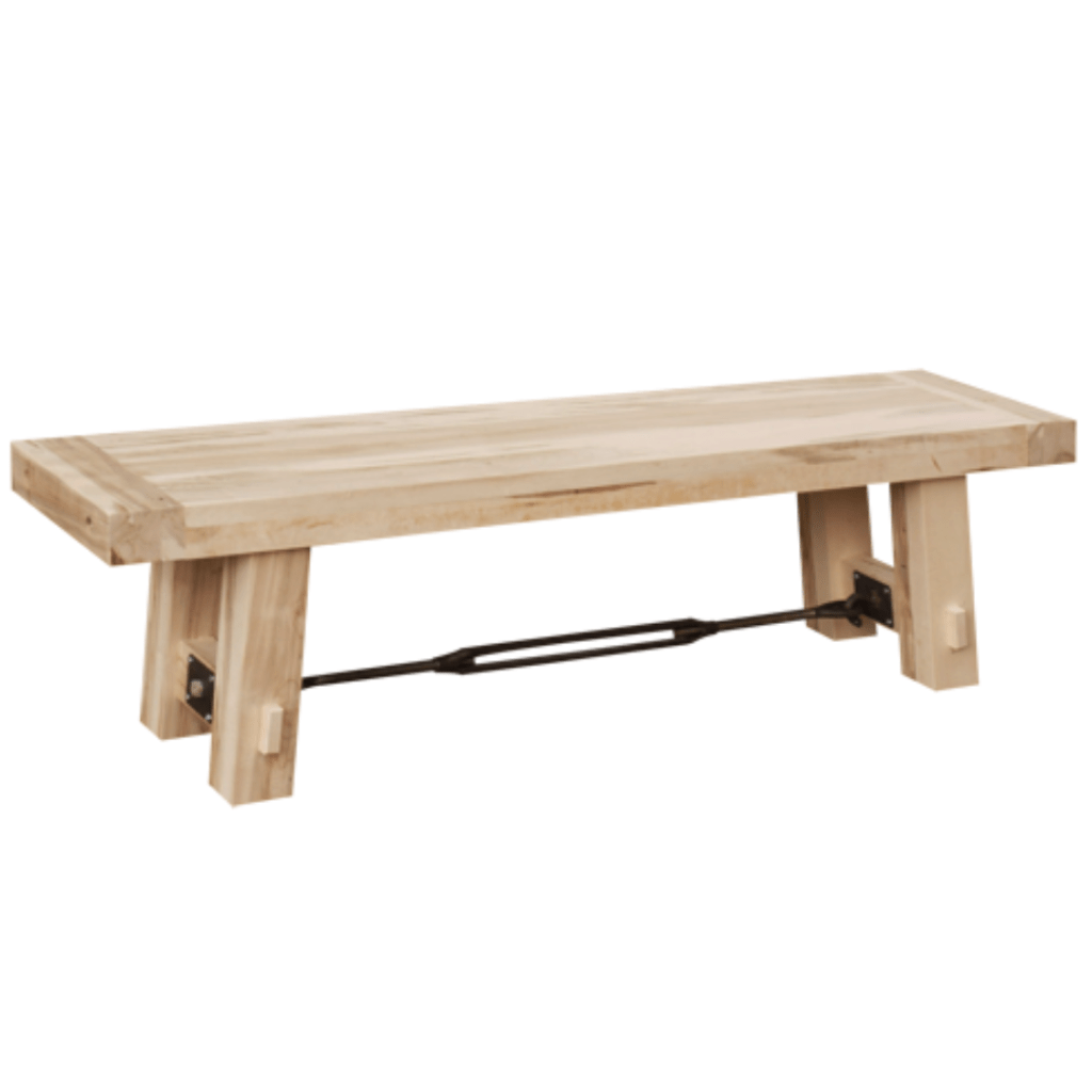 Yukon Turnbuckle Bench Solid Wood Canadian Made