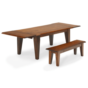 Dakota Legged Table and Bench