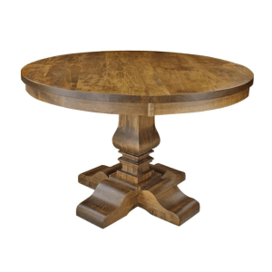 Century Round Pedestal Dining Table 