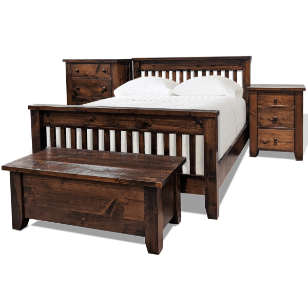 Sunset Dakota Slat Bedroom Set