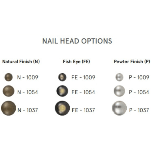 Linea 3 Nail head Choices