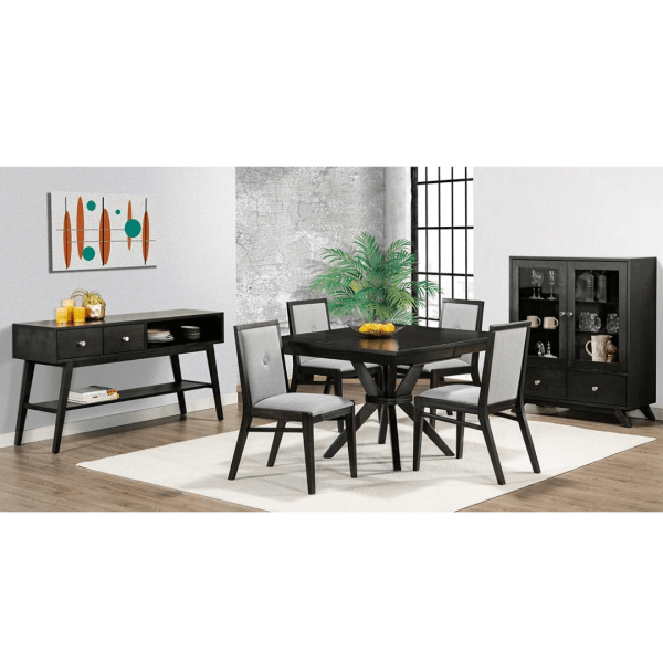 Tribeca Single Pedestal Dining Room Set