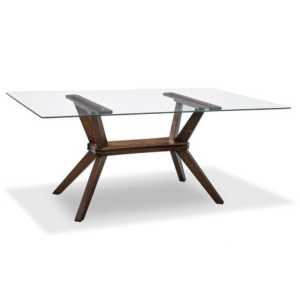 Tribeca Glass Top Dining Table