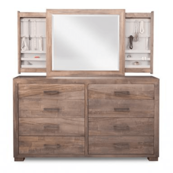 Steel City Dresser and Mirror