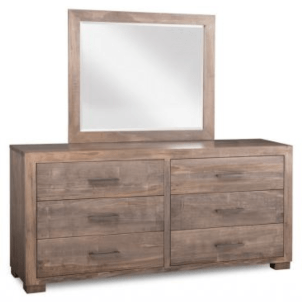 Steel City Dresser and Mirror