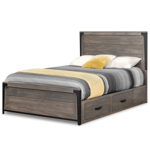 Portland Panel Storage Platform Bed