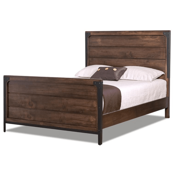 Portland Bed With Metal Leg