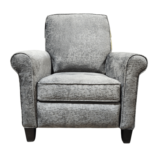 81 Deco gunmetal Recliner