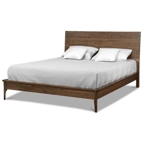 Evora Bed with Wood Headboard