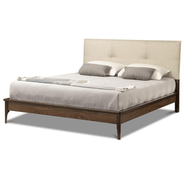 Evora Bed with Fabric Headboard