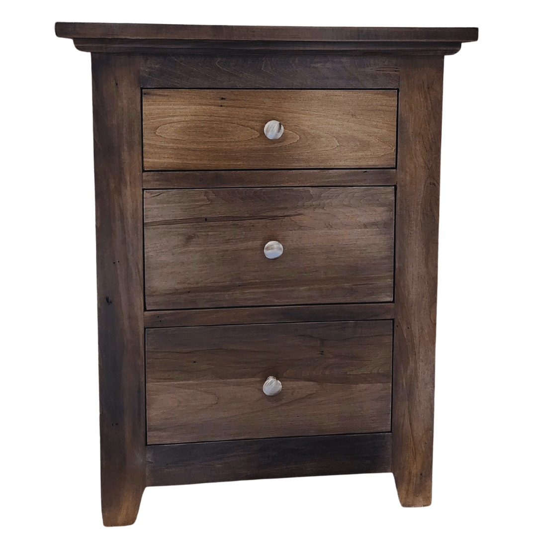 Driftwood Ebony Harvest Nightstand
