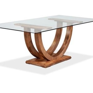 Contempo Glass Top Table