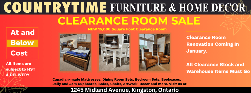 CLEARANCE ROOM SALE